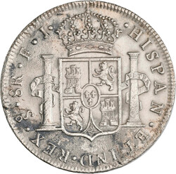 Karl IV. (Carolus IIII.) 1788-1808: 8 Reales 1805 So FJ (Santiago) 26 ...