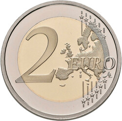 Albert II. 2005-,: 2 &euro; 2018, 250. Todestag Francois Bosio ...