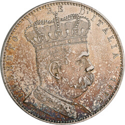 Umberto I. 1889-1900: 5 Lire (Tallero) 1896. 28,07 g. KM# 4, Dav. 27, ...