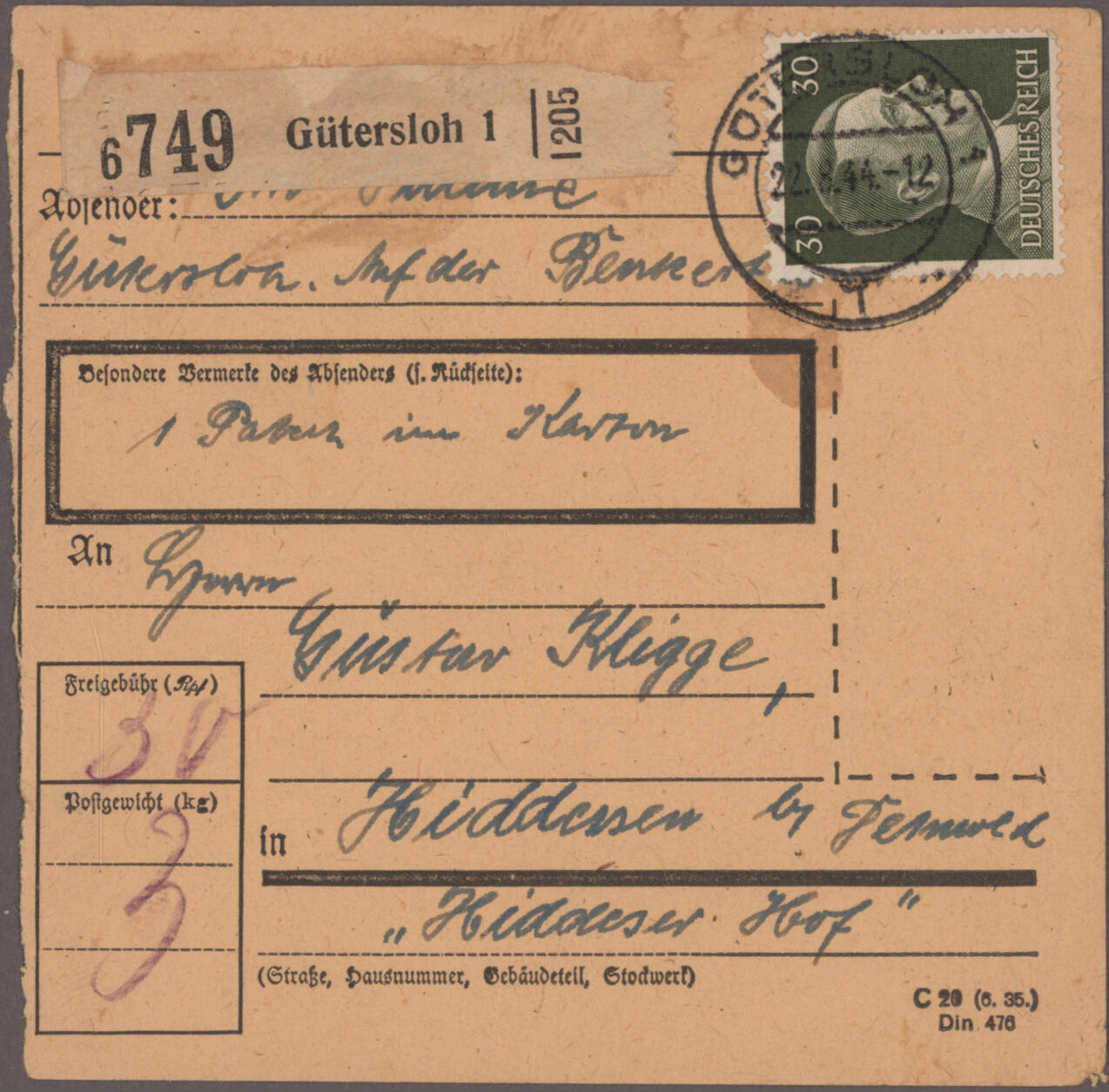 Image 3 for lot number 11122 for Christoph Gärtner 63rd Auction