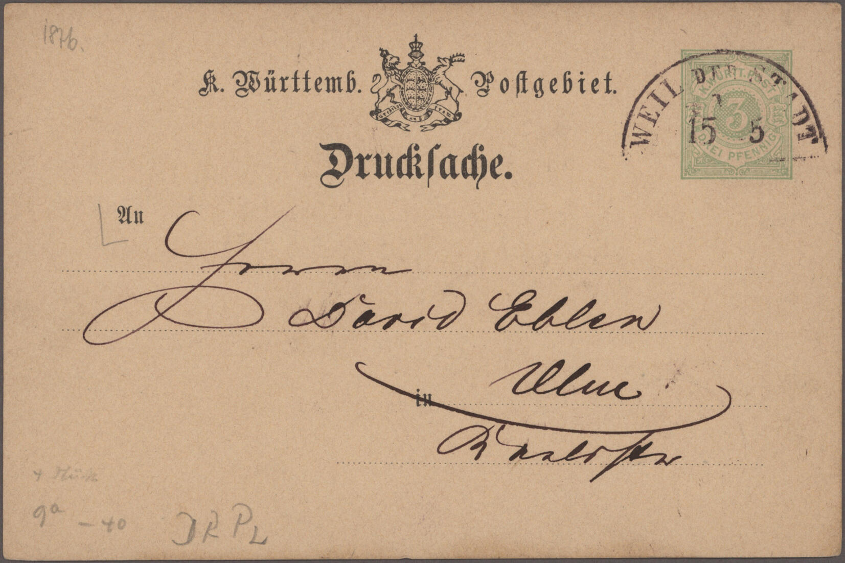 Image 5 for lot number 11512 for Christoph Gärtner 63rd Auction