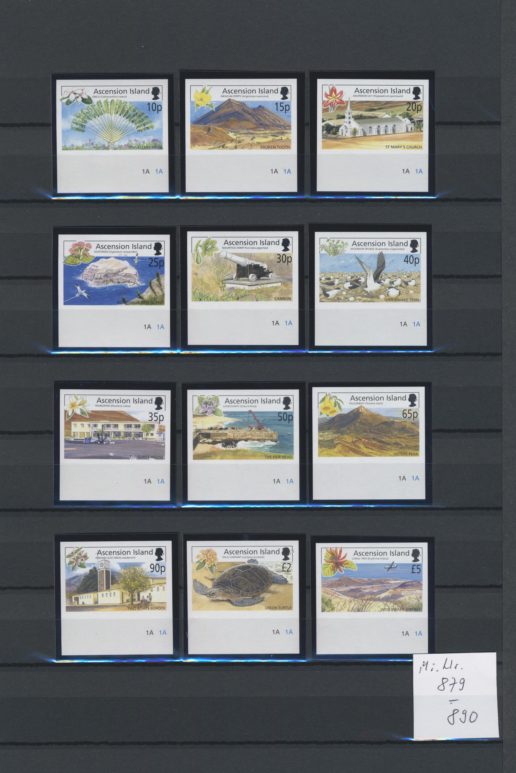2004/2013, MNH IMPERFORATE COLLECTION, collection of 74 stamps and ...