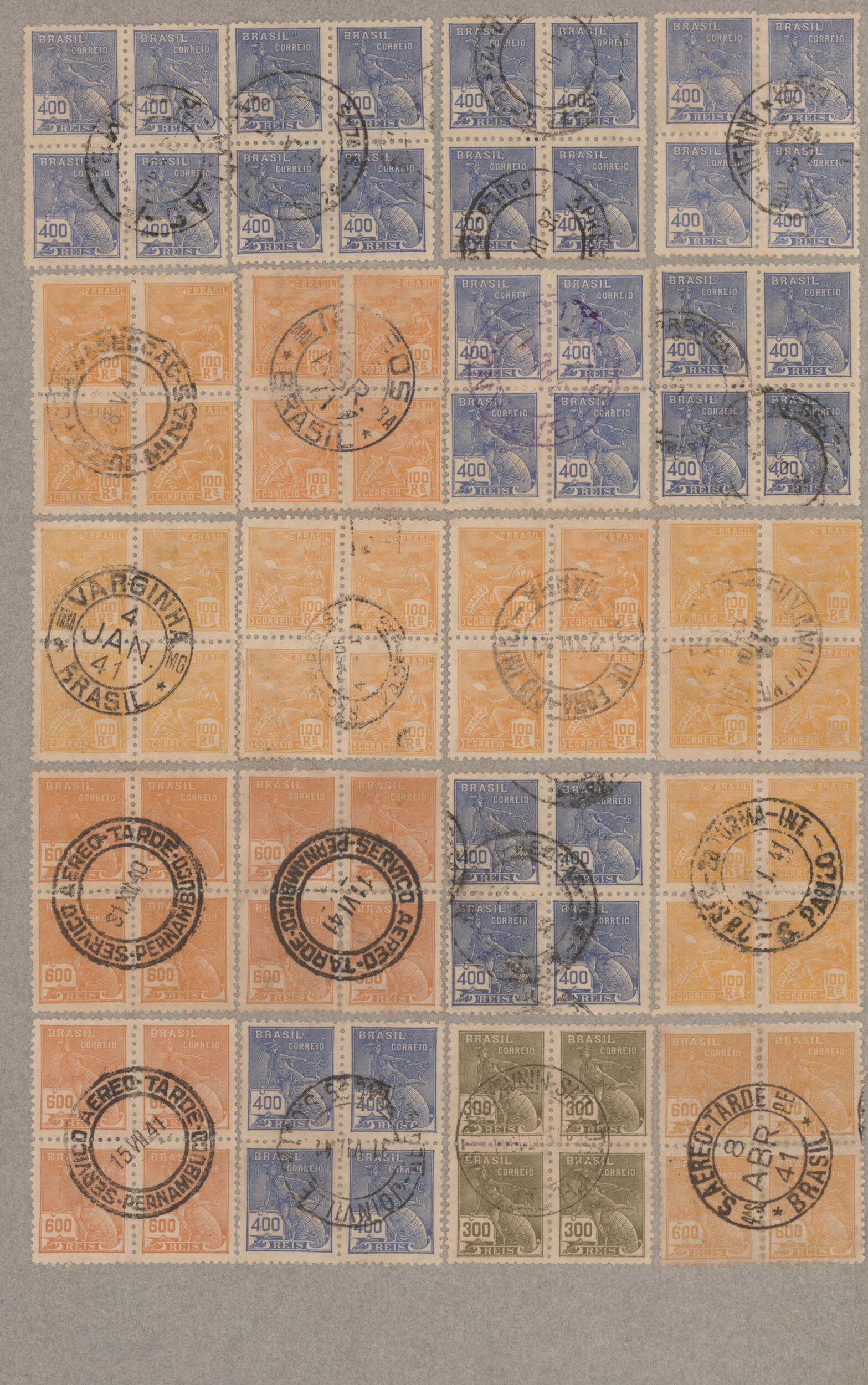 1930/1960, Definitive Series "Vovo" and "Netinha", very comprehensive ...