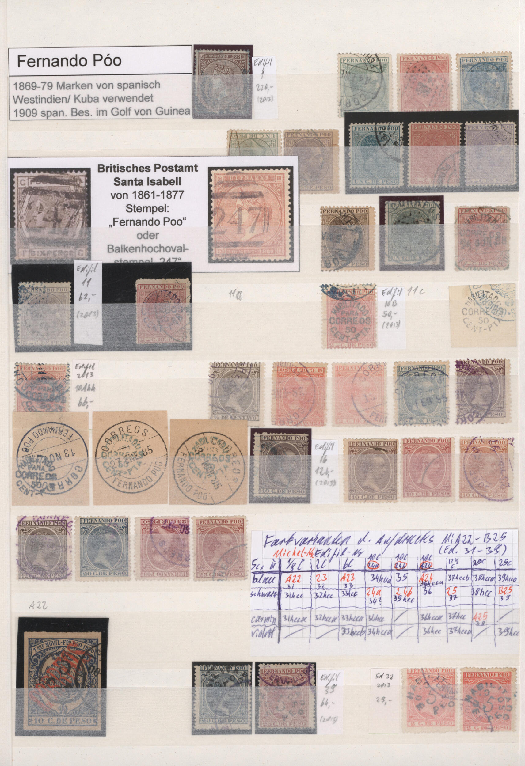 1868-1960's: Specialized collection of mint and used stamps plus few ...