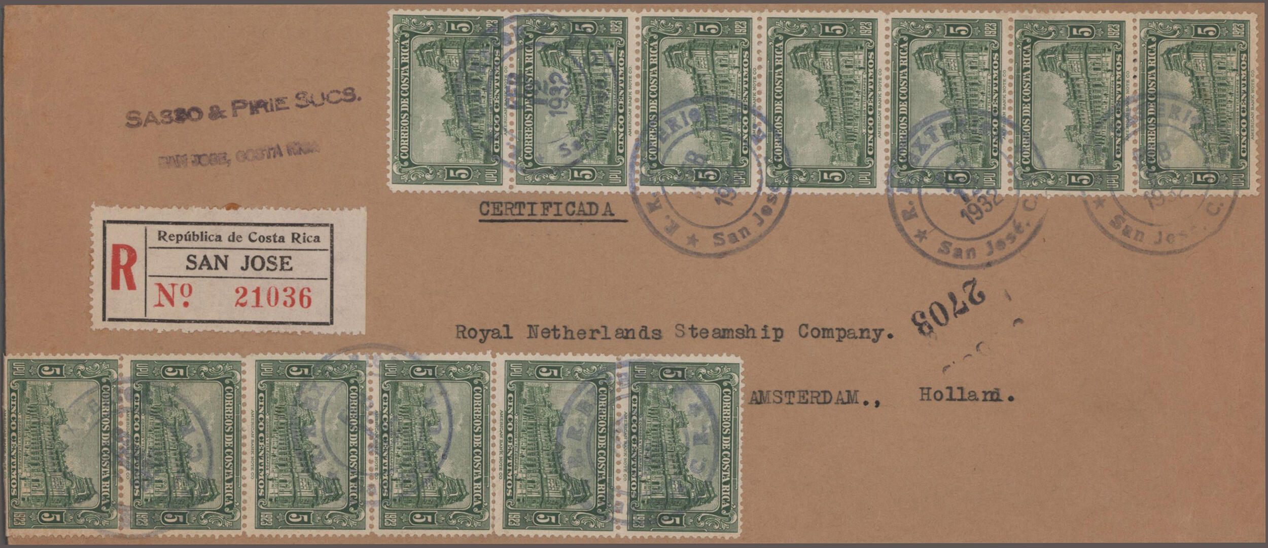 1890/1970 (ca.), big shoebox full of predominantly old covers, ...