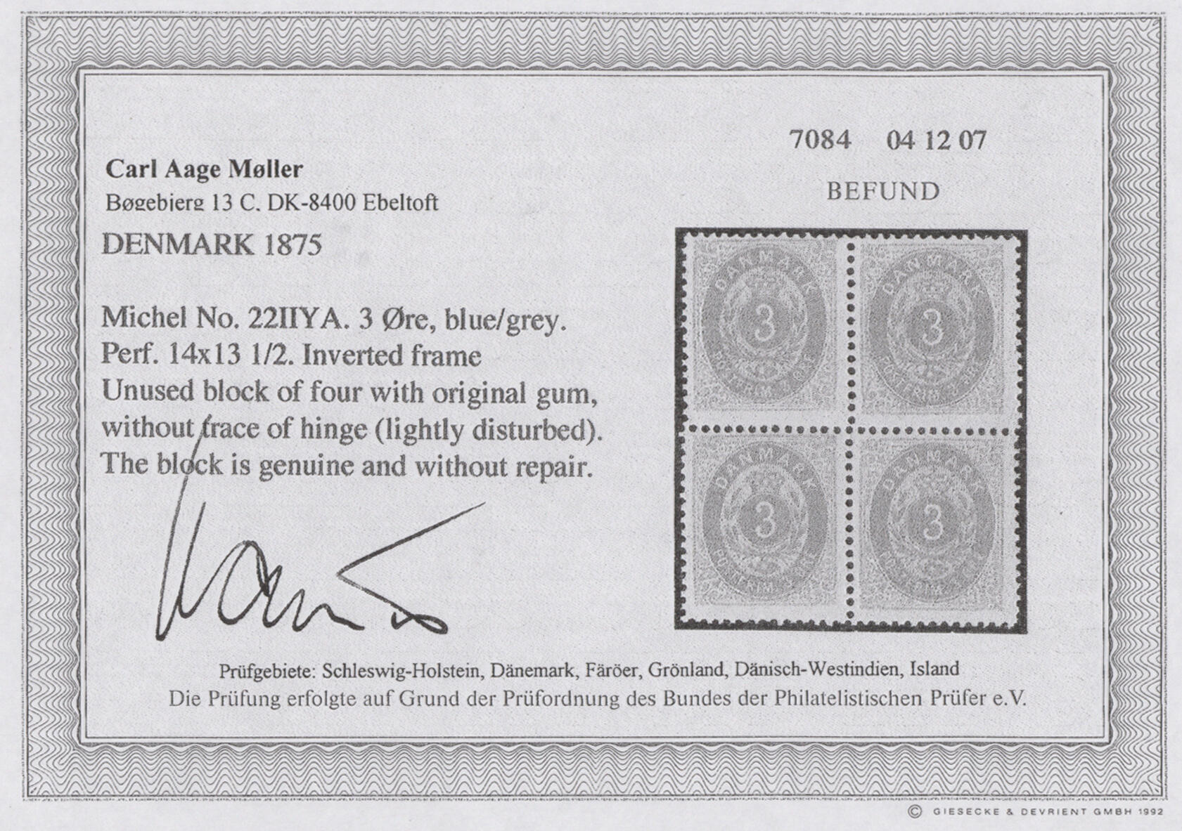 Image 3 for lot number 9082 for Christoph Gärtner 63rd Auction