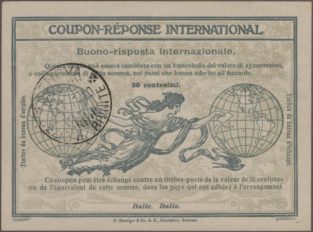 1920/2018, collection of 67 International Reply Coupons from no. 1. ...