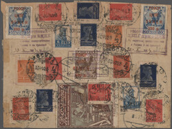1923-1928 "Advertising Stamps" (similar to the Swiss Kocher stamps): ...
