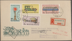 1900's-1970's (c.): 55 FDCs, covers, postcards and postal stationery ...