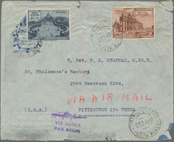 1931/60 (ca.), Partie von 23 Belegen, dabei auch interessante ...