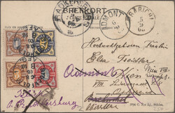 1828/1945 (ca.), schöner Bestand von 36 Briefen, Karten und ...