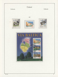 1992/1999, collection of all three countries Latvia, Estonia and ...