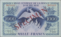 110.550.115: Banknotes – Africa - French Equatorial Africa