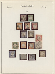 1849/1967 (ca.), interessanter Bestand in 7 Alben beginnend mit etwas ...