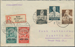 1872/1960 (ca.), Partie von geschätzt ca. 250 Belegen, dabei Dt ...