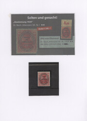 1920/2022, umfangreicher Bestand von mittleren und besseren ...