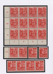 1920/2022, umfangreicher Bestand von mittleren und besseren ...