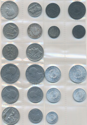 Lot 21 Münzen in Silber und unedlen Metallen, zum Teil selten ...