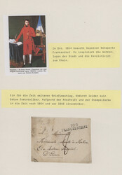 1790/1820 (ca.), FRANKENTHAL, Sammlung von 16 Briefen mit ...