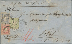 1855/1920 (ca.), Partie von 74 Belegen, unterschiedliche Erhaltung, ...