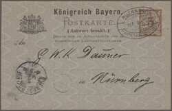 15: Germania - Stati de Baviera - Postal stationery