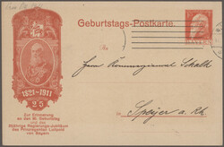 15: Germania - Stati de Baviera - Postal stationery