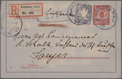 1870/1920 (ca.), Partie von ca. 75 gebrauchten und ungebrauchten ...