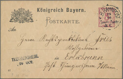 15: Germania - Stati de Baviera - Postal stationery