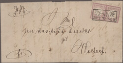 1821/1877, Heimatsammlung "NIENBURG" ab Vorphilatelie, dabei ...