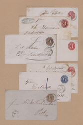 1862/1920, Sammlung von 70 ungebrauchten und gebrauchten ...