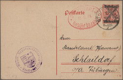 1873/1920, Partie von ca. 130 (fast nur gebrauchten) Ganzsachen mit ...