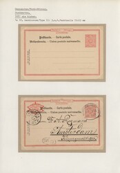 1875/1902, Sammlung von 70 gebrauchten und ungebrauchten ...