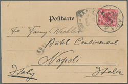 1889/1907, 11 interessante Belege, dabei MSP #3 und 60, ...