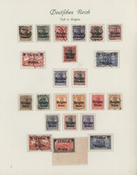 7013010: Sammlungen und Posten Deutsche Gebiete - Sammlungen