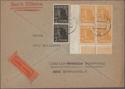 1291: Gebühr bezahlt, Belege 45-48, Notmaßnahmen - Sammlungen