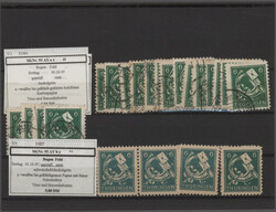 1945/46, Freimarkenserie, Spezialsammlung auf fast 300 meist ...