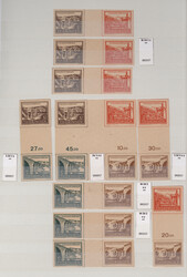 1370050: SBZ Turingia - Se-tenant prints