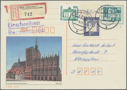1945/1990, sauberer Sammlungsposten von ca. 415 ungebrauchten und ...