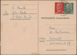 1380: República Democrática Alemana - Private postal stationery