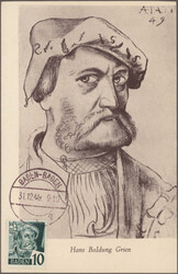 1946/1949, Partie von ca. 50 Briefen und Karten mit Frankaturen Allg ...