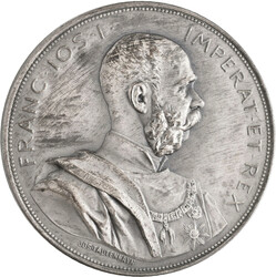 Franz Joseph I. 1848-1916: Silberne Staats-Medaille (Preismedaille ...