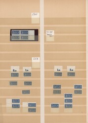 1948-55 NOTOPFER-Marken: Umfangreiche Spezialsammlung im Steckbuch, ...