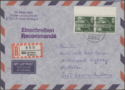 1973/1983, vielseitige Partie von ca. 93 Briefen und Karten mit ...