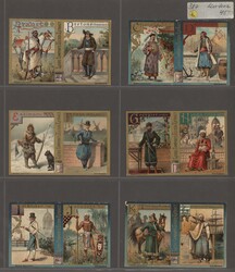 Liebig-Bilder, ca. 339, ganz überwiegend verschiedene Bilder ex ...