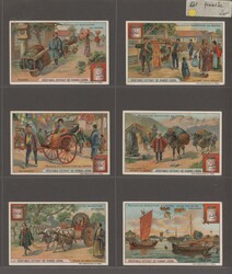 Liebig-Bilder, ca. 294, ganz überwiegend verschiedene Bilder ex ...
