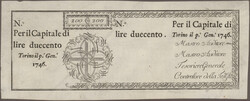 110.200: Banknotes - Italy