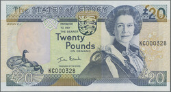 110.210: Banknotes - Jersey