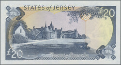 20, 50 Pounds ND (20 Pounds serial no. KC000328), added Guernsey, 20 ...