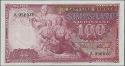 100 Latu 1939, P. 22 a, AU/UNC