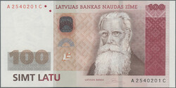 110.240: Banknotes - Latvia